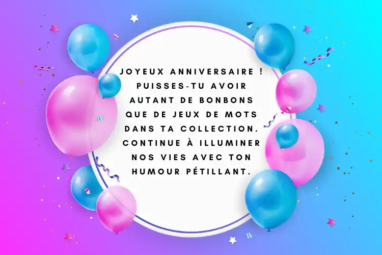 Souhaits d'anniversaire drôles pour neveu