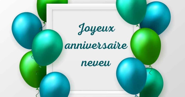 Souhaits d’anniversaire pour neveu