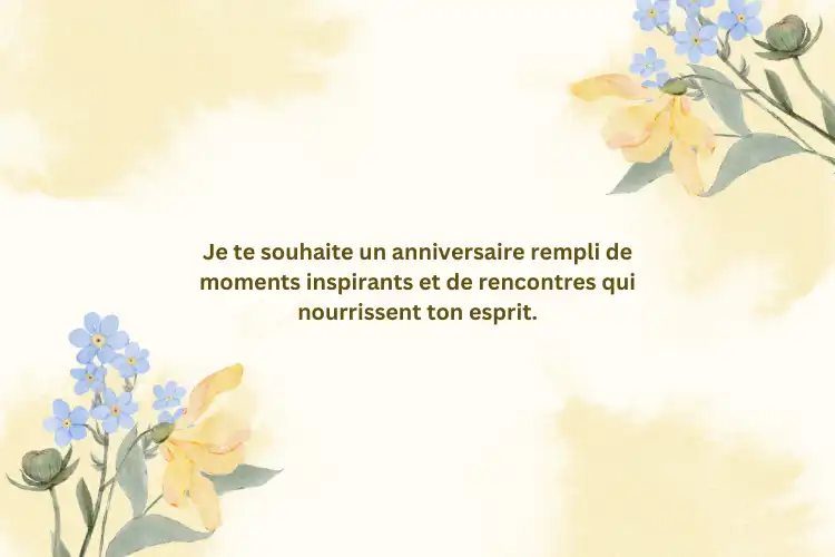 Souhaits d'anniversaire motivants pour nièce