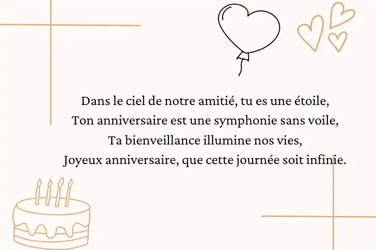 Poèmes d'anniversaire pour le père d'un ami