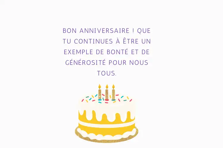 Souhaits d'anniversaire doux pour le père d'un ami