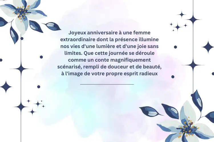 Vœux d'anniversaire motivants pour l'épouse