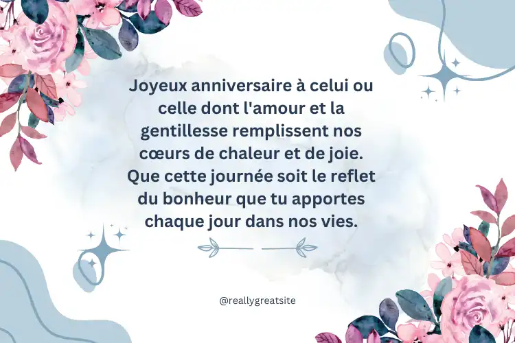 Vœux d'anniversaire motivants pour l'épouse