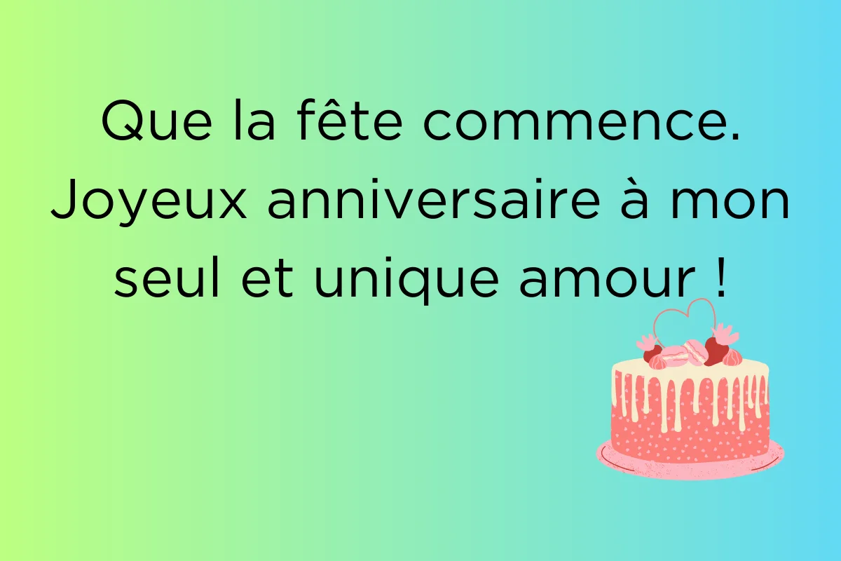 Voeux d'anniversaire pour femme