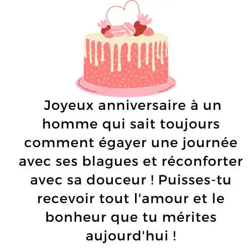 Des vœux d'anniversaire drôles et émouvants pour les hommes