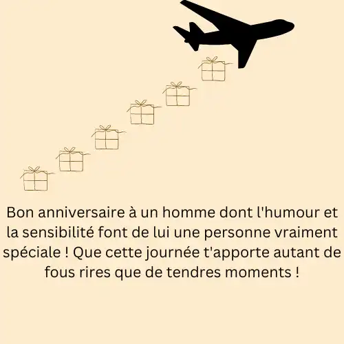 Des vœux d'anniversaire drôles et émouvants pour les hommes