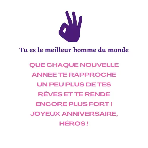 Vœux d'anniversaire drôles et motivants pour les hommes