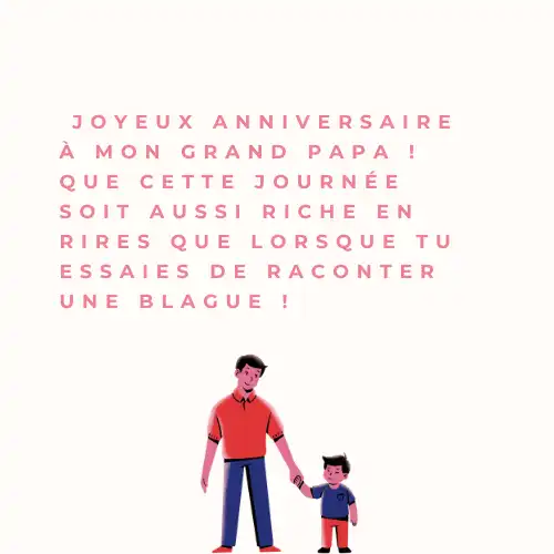 Vœux d'anniversaire drôles pour le père