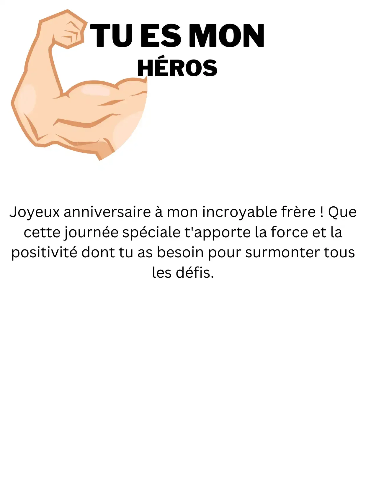 Vœux d'anniversaire inspirants pour frère