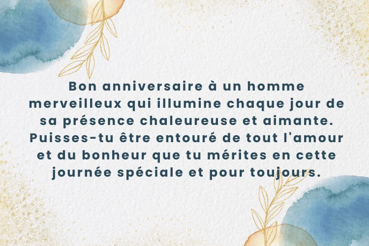 Souhaits d'Anniversaire Doux pour l'Homme Spécial dans Votre Vie : Exprimez Votre Amour avec Tendresse