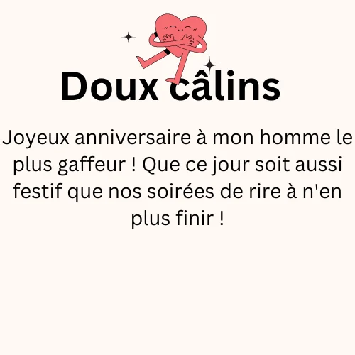 Voeux d'anniversaire drôles pour les hommes