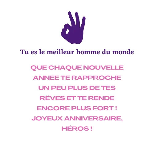 Voeux d'anniversaire drôles et motivants pour les hommes