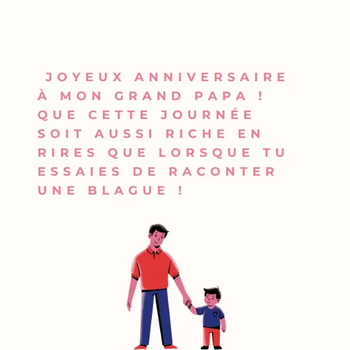 Voeux d'anniversaire drôles pour Père