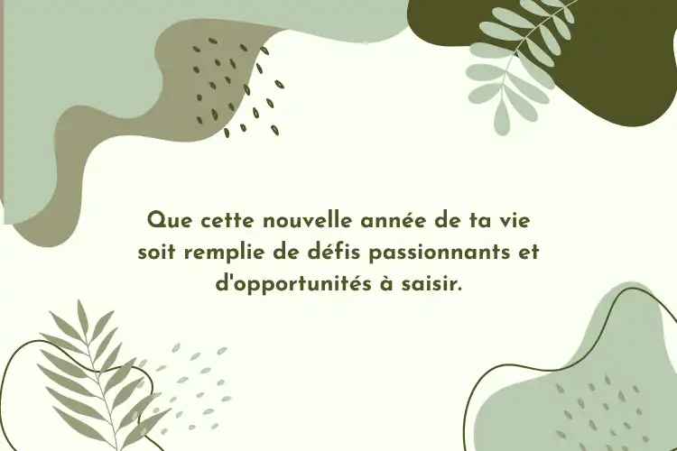 Voeux d'anniversaire de motivation pour grand-père