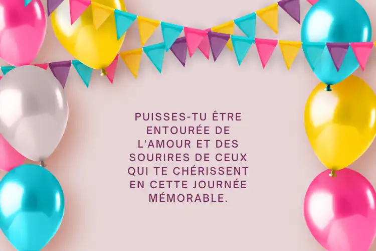 Textes anniversaire Fille