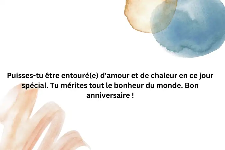 Souhaits de carte d anniversaire émotionnels