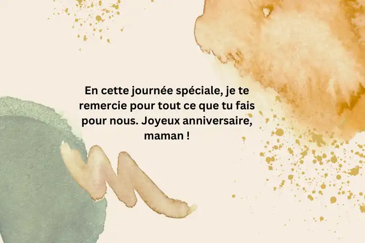 carte d Anniversaire voeux pour maman