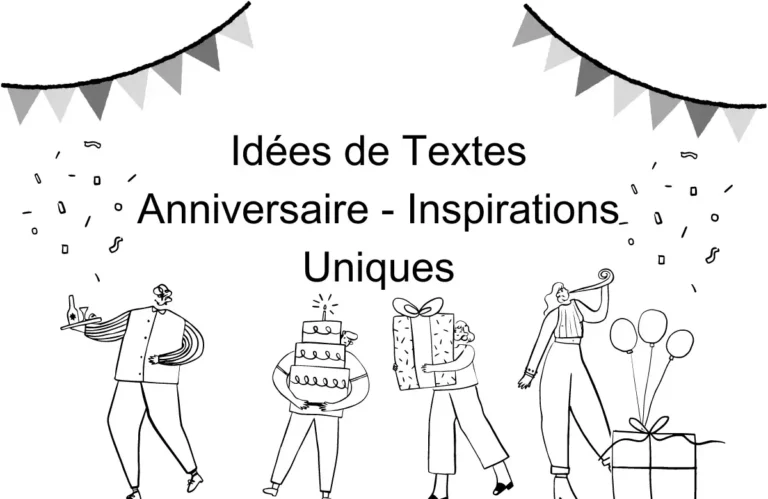 Textes Anniversaire