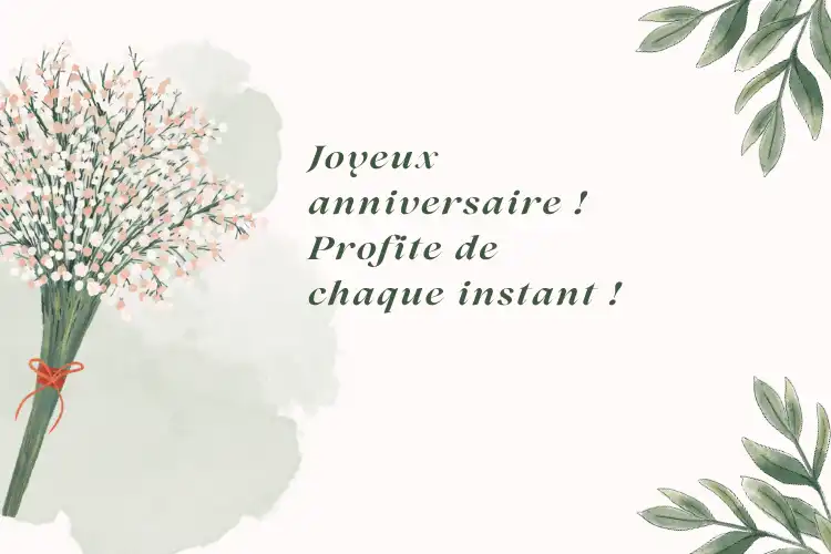 Textes anniversaire courts