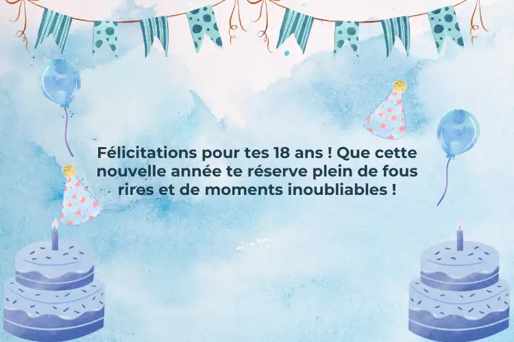 texte anniversaire 18 ans humour frère