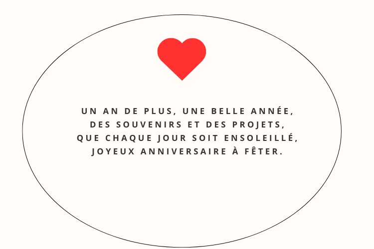 Poèmes d'anniversaire en français