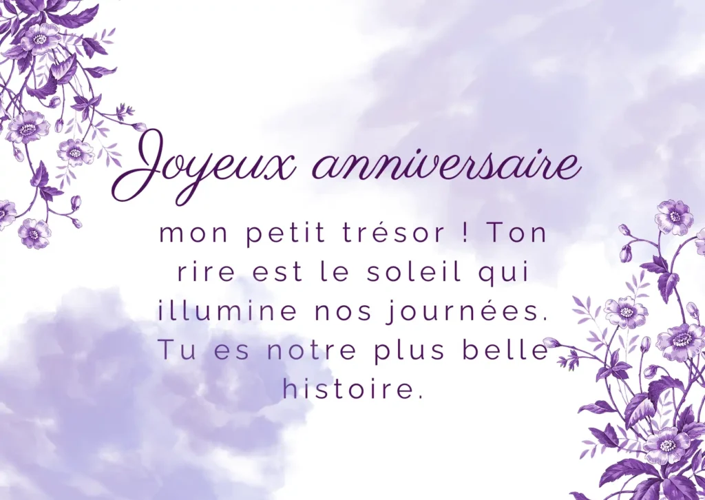 Joyeux anniversaire Petit-fils - Vœux Émotionnels